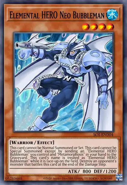 Edison Rulings for Elemental HERO Neo Bubbleman